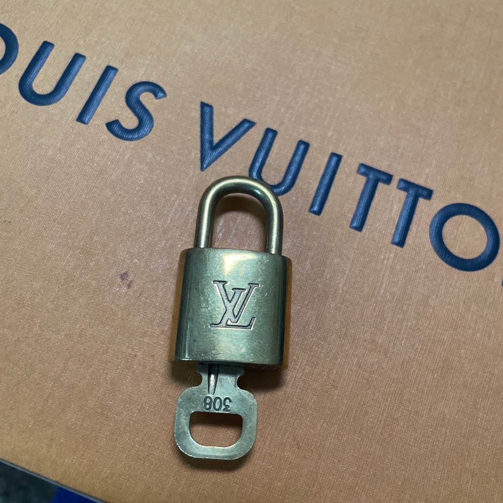 Louis Vuitton Brass Padlock